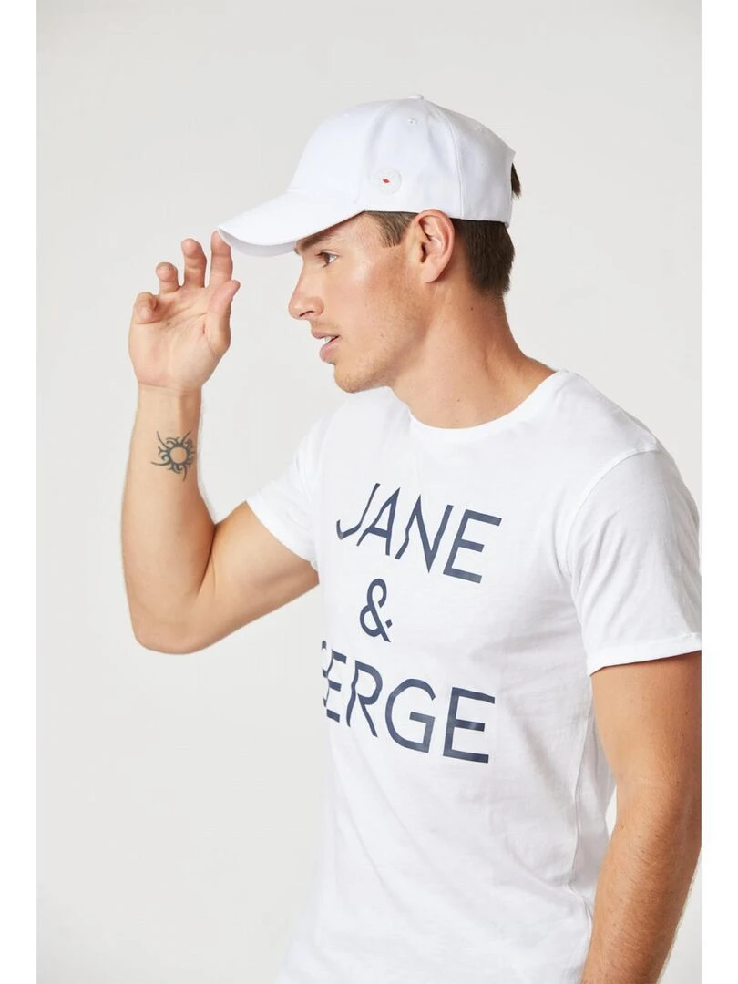 Lee Cooper   Casquette polyester  VANYS   Blanc