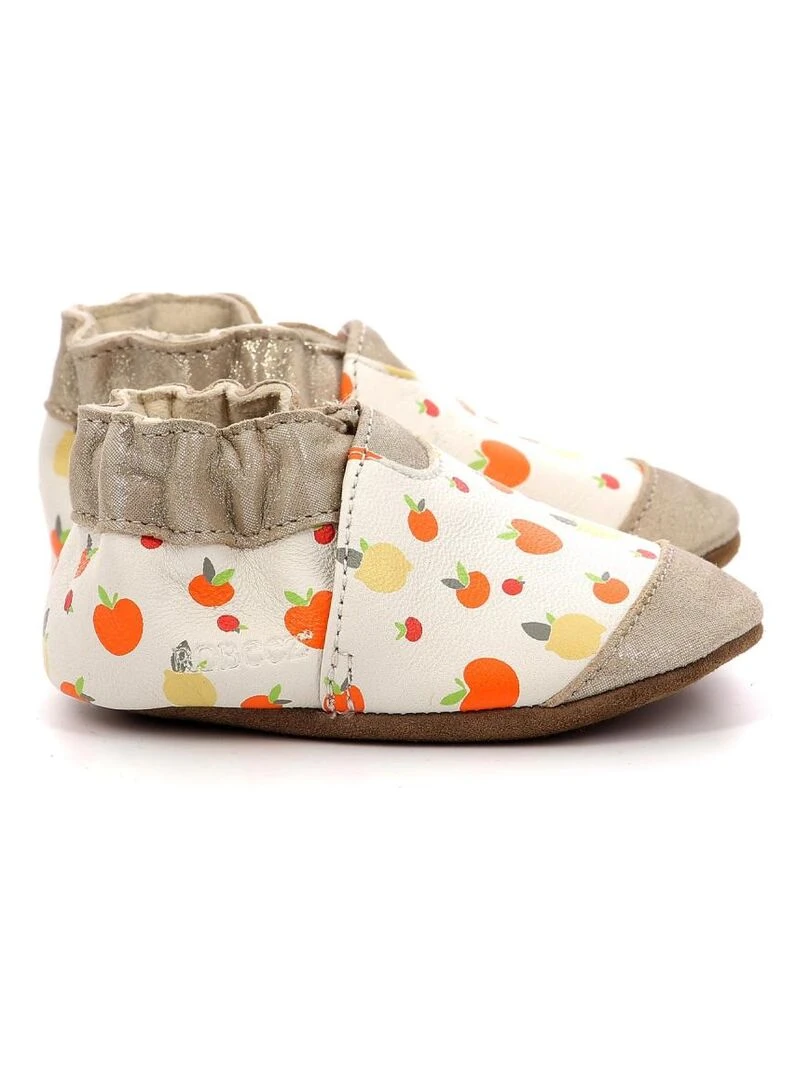 Chaussons Cuir Summer Juice   Doré/or