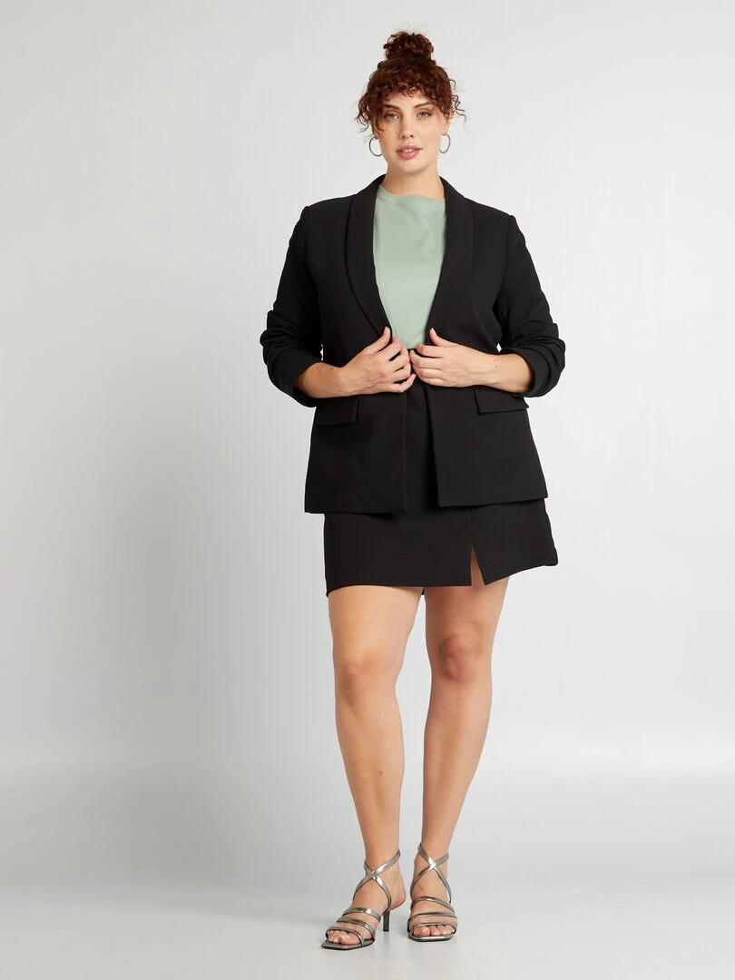 Veste de tailleur noir