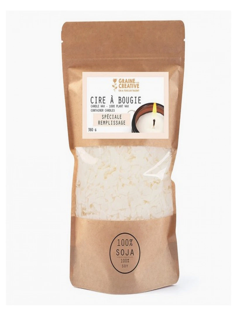 Cire Vegetale De Remplissage De Soja 380g N/A