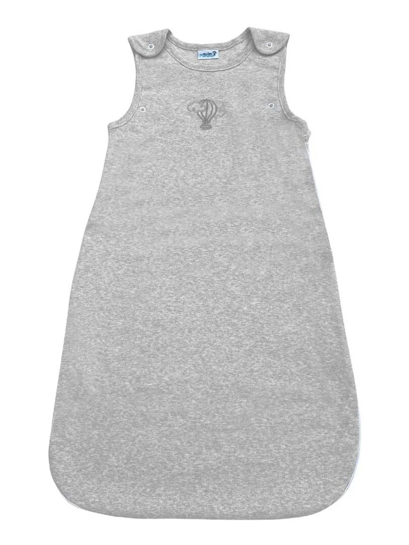 Gigoteuse Été Évolutive 3 6 mois Coton Bio couleur Perle Gris