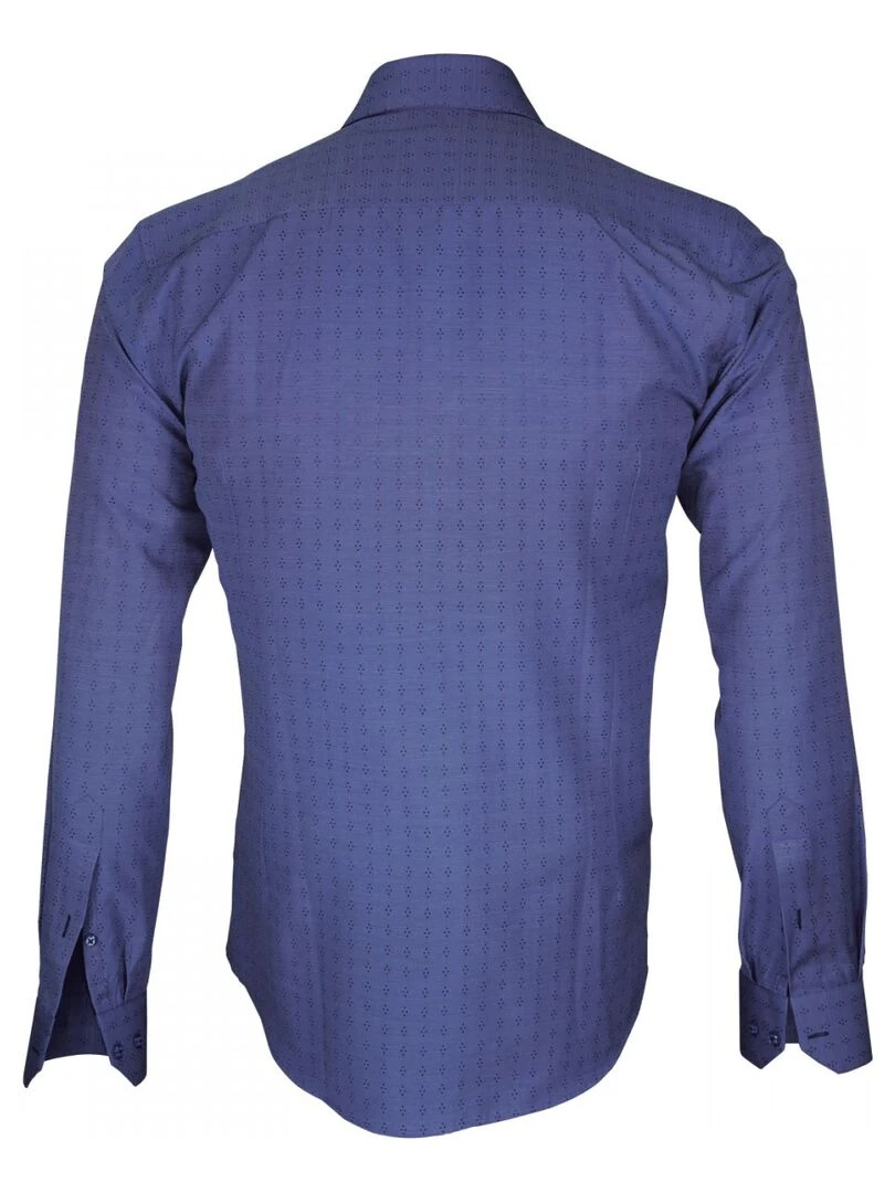 Chemise fil à fil BARKING Bleu