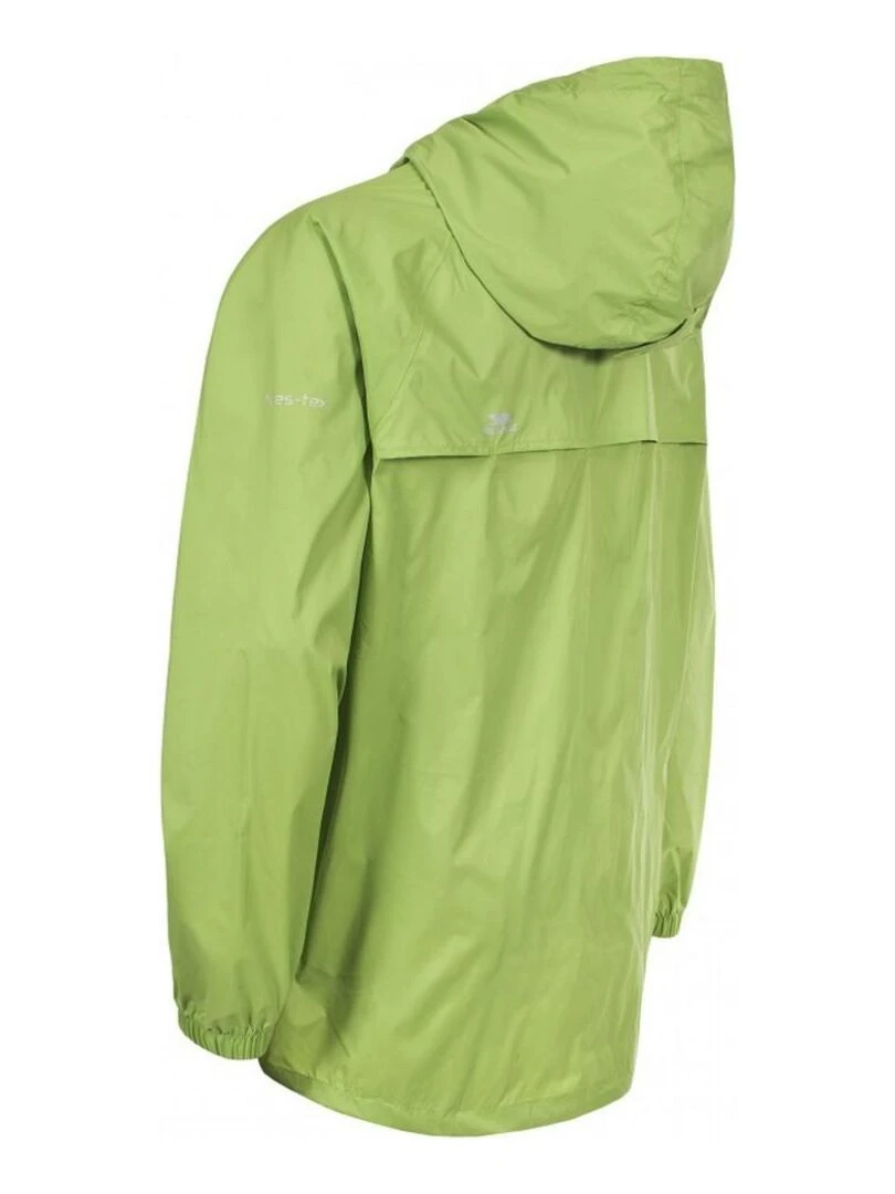 Trespass Veste imperméable QIKPAC Vert clair
