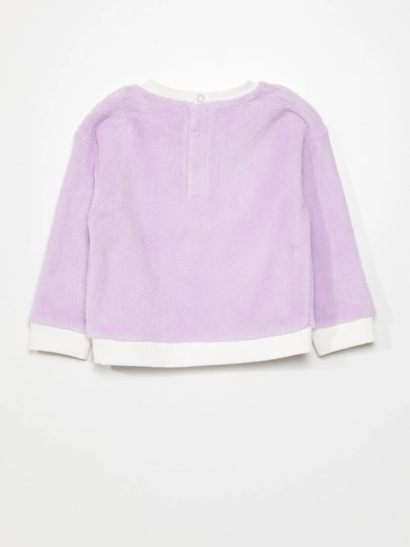 Ensemble pyjama en polaire 'Disney'   2 pièces   Violet