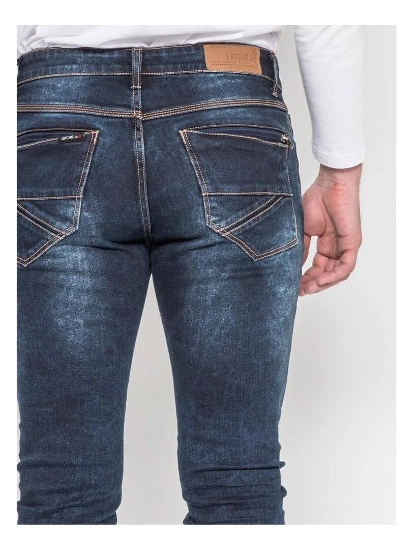 Jean coupe slim SWAN   Bleu foncé