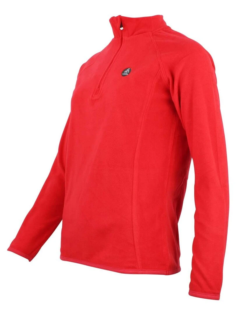 Sweat polaire femme AFINOR   Rouge