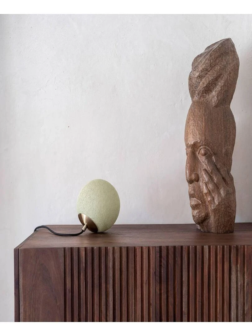 Suspension Nomade Apapa Laiton   Vert tilleul