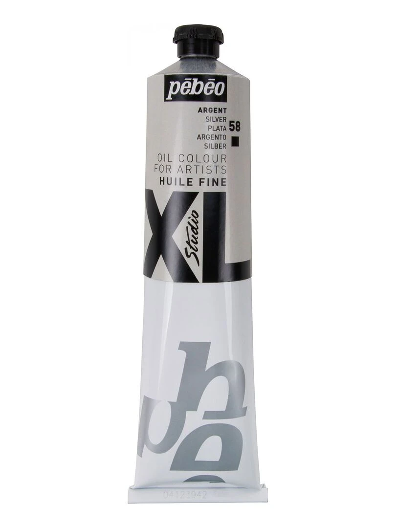 Peinture à l'huile fine XL Studio Argent 200 ml N/A