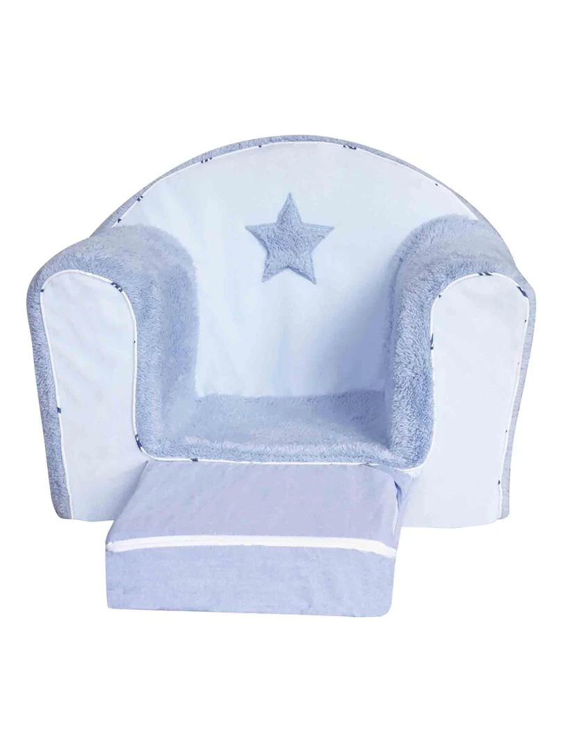 Fauteuil club convertible Diego Bleu