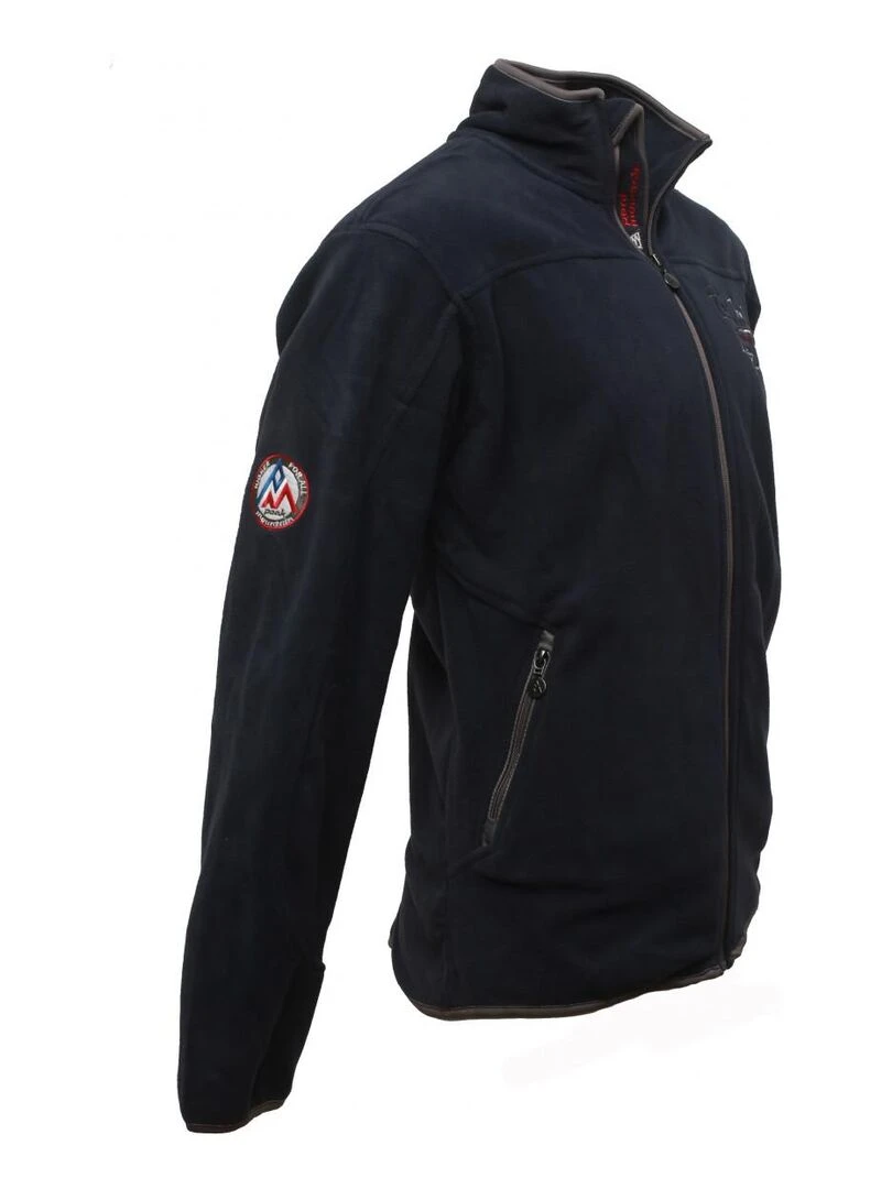 Polaire homme CONAC   PEAK MOUNTAIN   Bleu marine