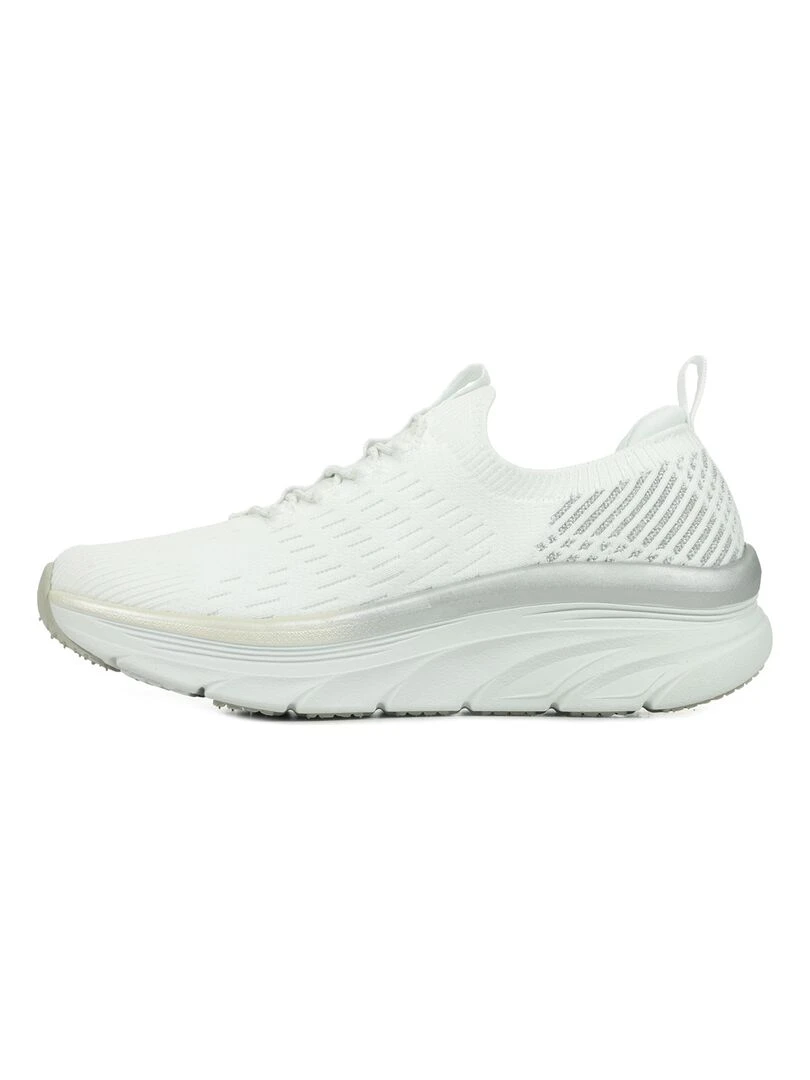 Baskets Skechers D'Lux Walker Let It Glow   Blanc