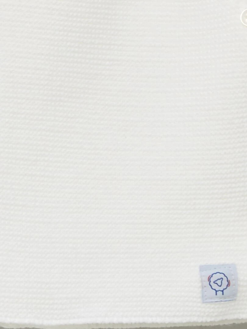 Lot de 2 brassière 'Manufacture de Layette'   Made in France   Blanc