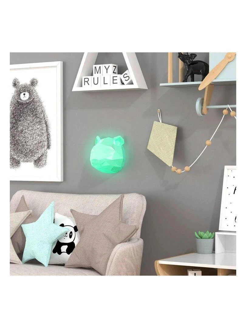 Mob Veilleuse murale aimantée Wild Light Panda Blanc