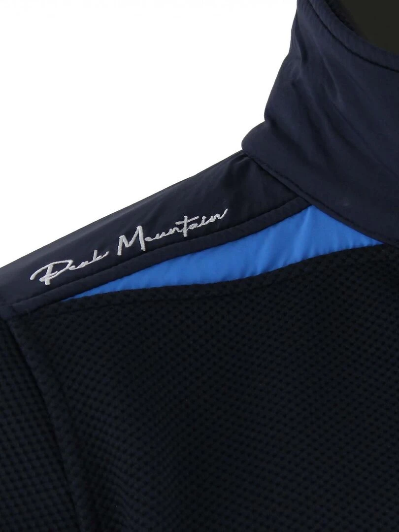 Blouson polaire homme CAPRI   PEAK MOUNTAIN   Bleu marine