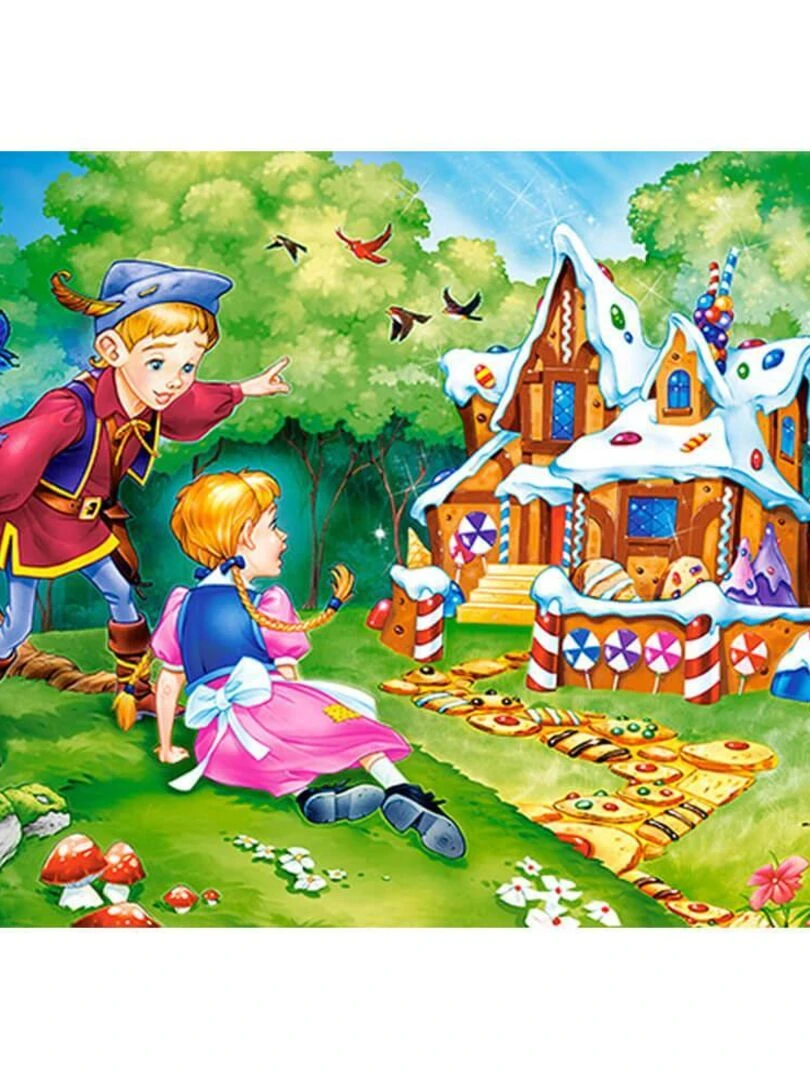 Puzzle 60 pièces : Hansel et Gretel N/A