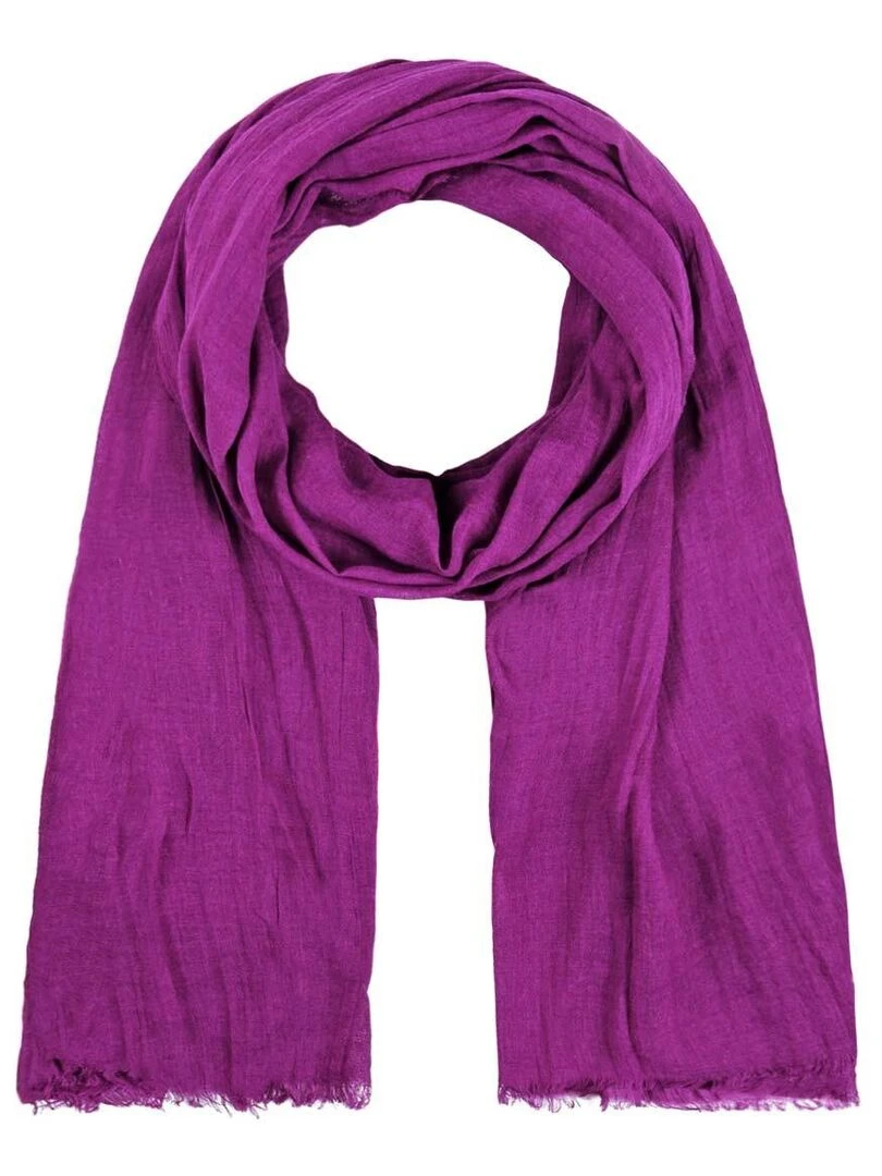 Chèche Froissé Touch   Violet prune