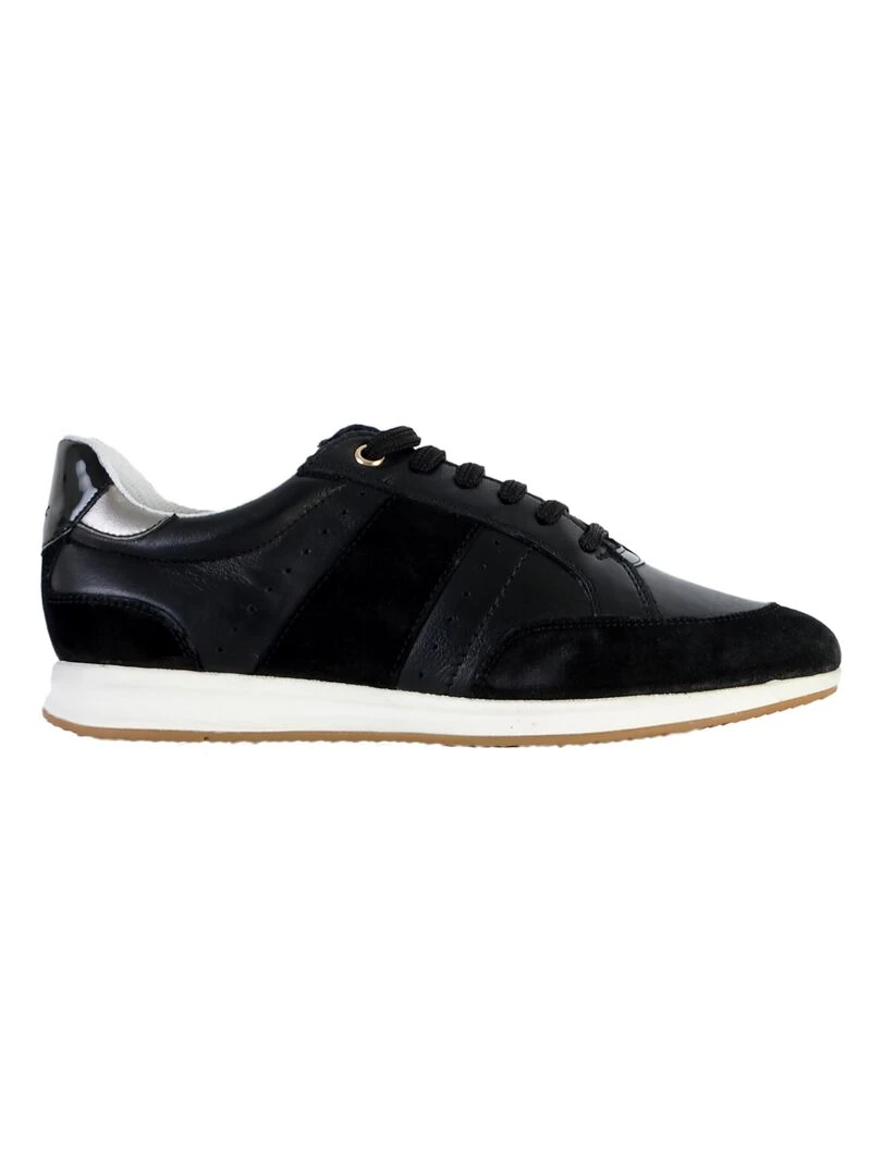 Basket Cuir Geox Avery D25H5A Noir