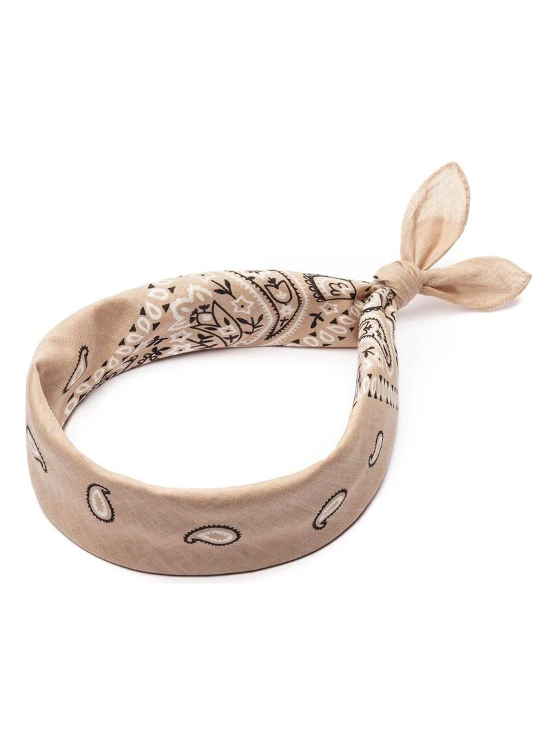 Bandana Coton U.S Premium Beige