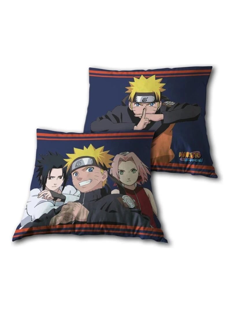 Coussin Naruto 3 personnages 35x35 cm Multicolore
