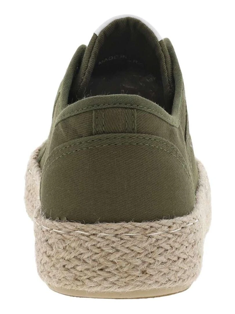 KAPORAL   Baskets basses toile   Kaki