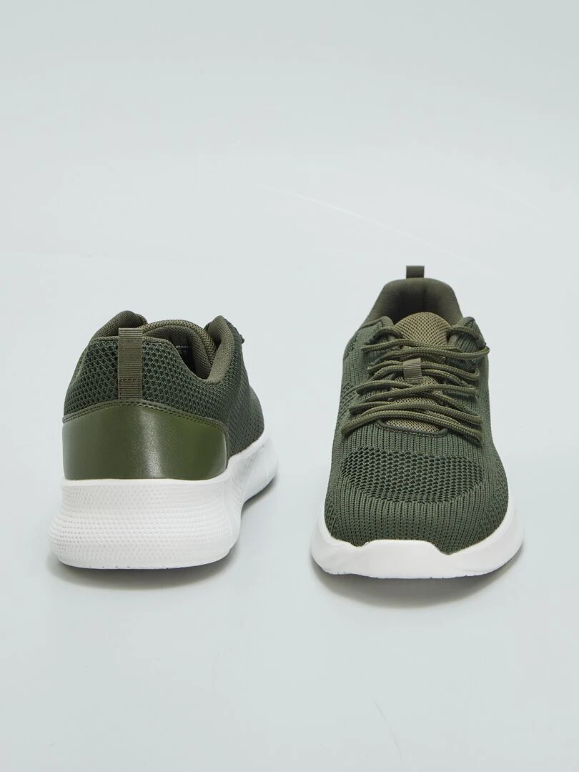 Baskets de sport   Kaki