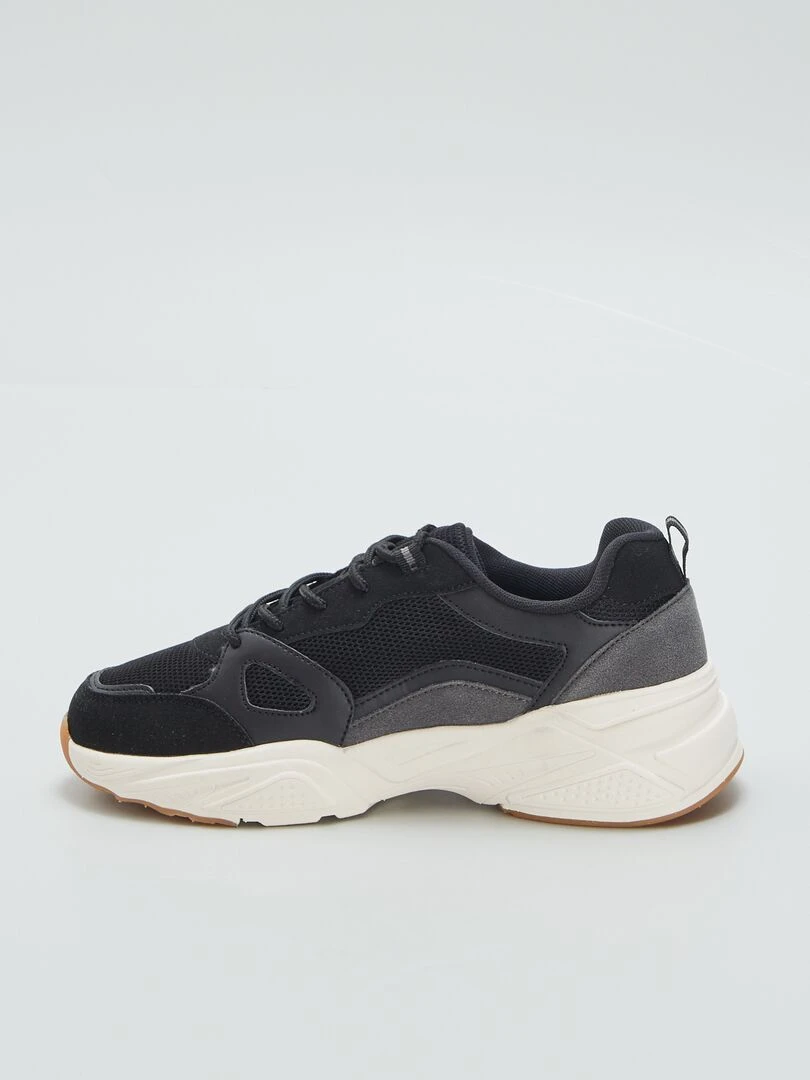 Baskets running   Noir