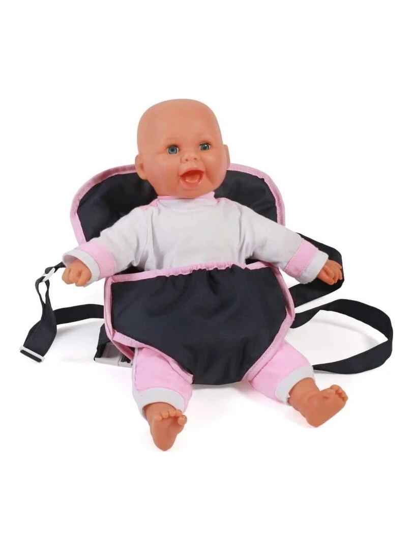 Sangle De Transport Pour Poupée Gris Rose N/A