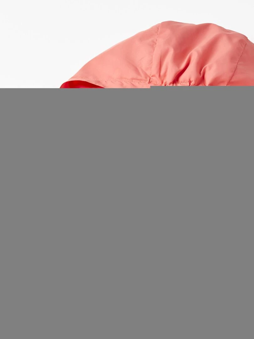 Manteau Coupe Vent avec Capuche pour Fille  THE WAVE TRIBE   Rose clair