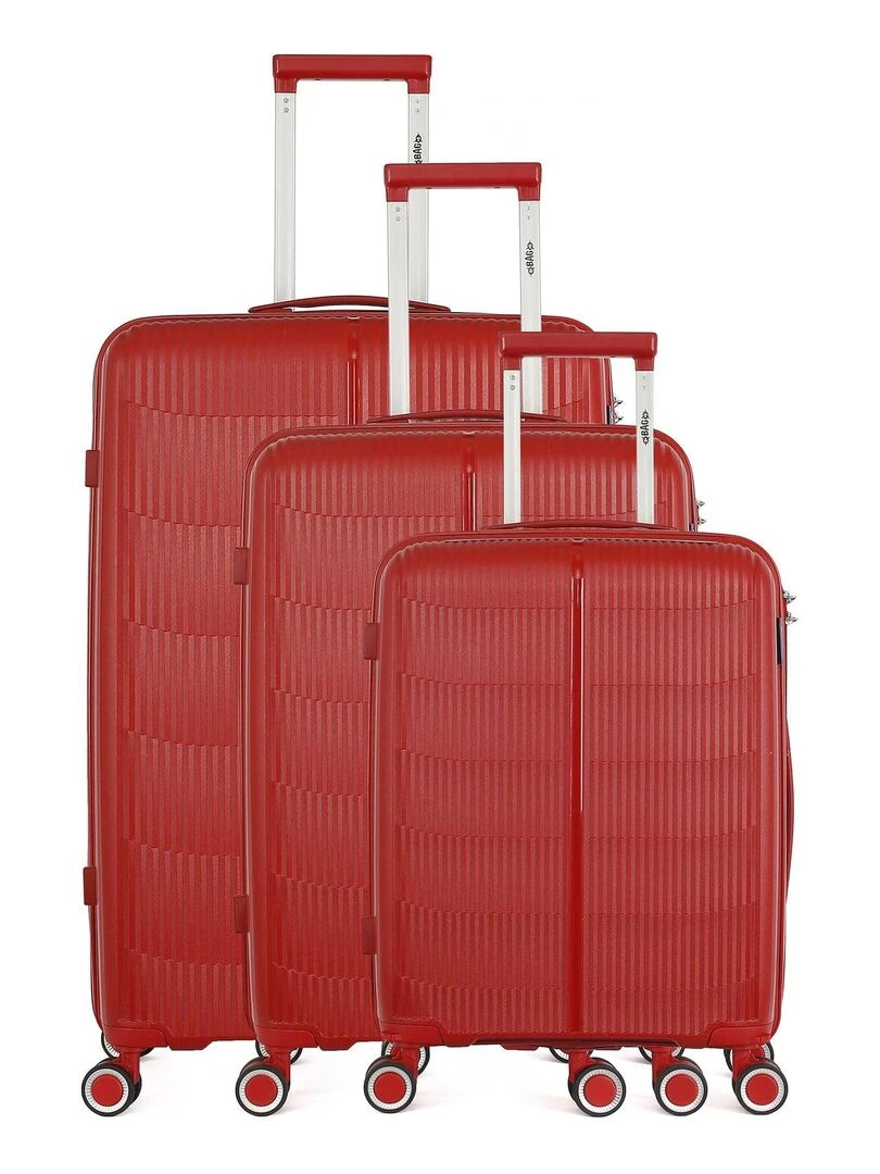 SET DE 3 ANDROMEDE Rouge foncé