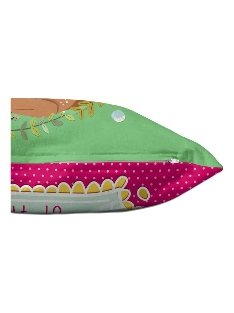 Housse de coussin Mirror mirror "Happyfriday"   Blanc