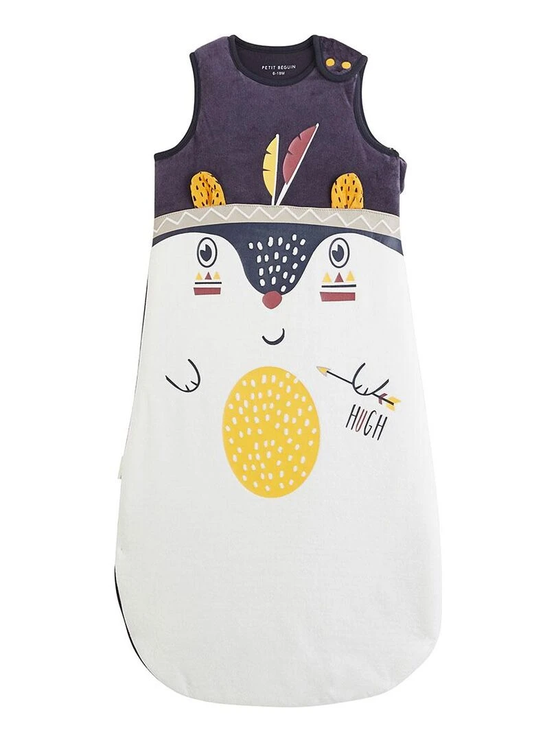 Gigoteuse d'hiver en velours Foxy Ecru