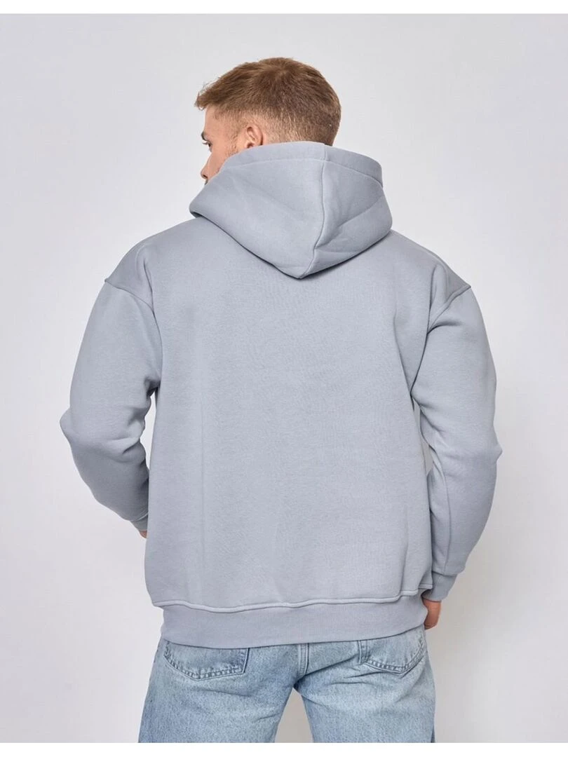 Sweat à capuche Kebello   Gris