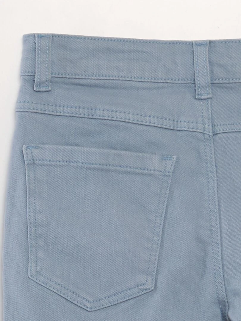 Bermuda en jean   Bleu gris