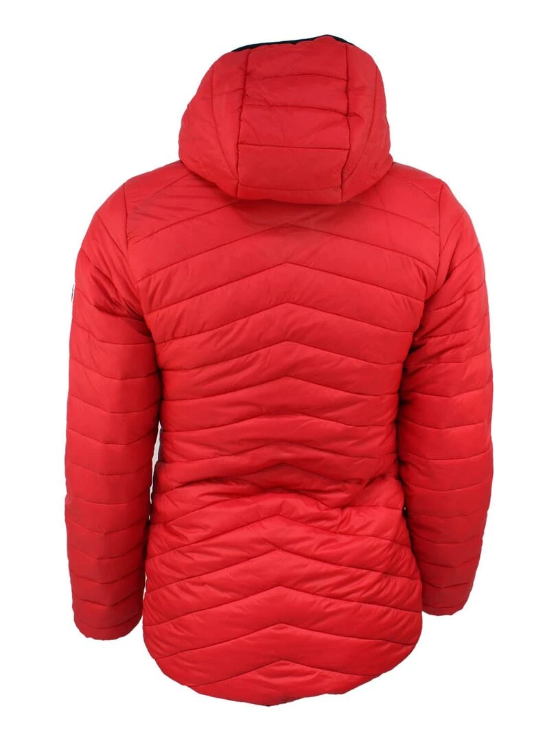 Parka réversible de ski femme ASARIO   Noir Rouge