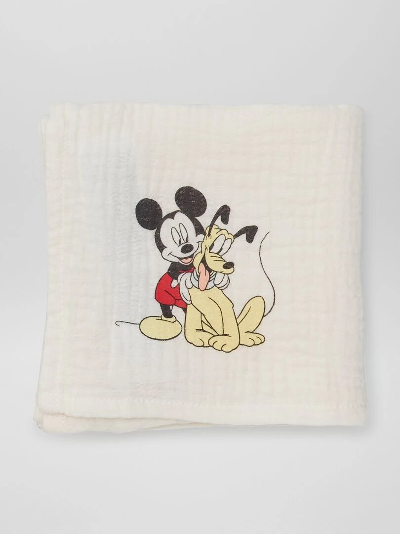 Lot de 2 langes 'Mickey' 'Disney'   Beige / Mickey