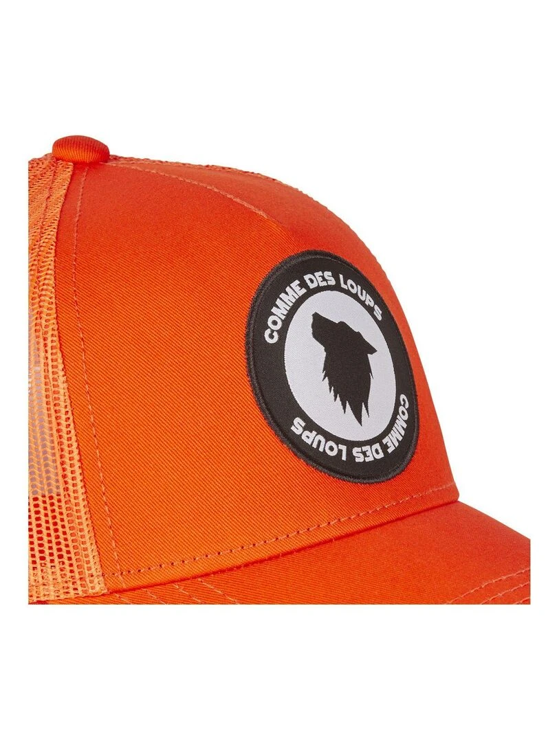 Casquette avec filet uni Neo Comme Des Loups   Orange