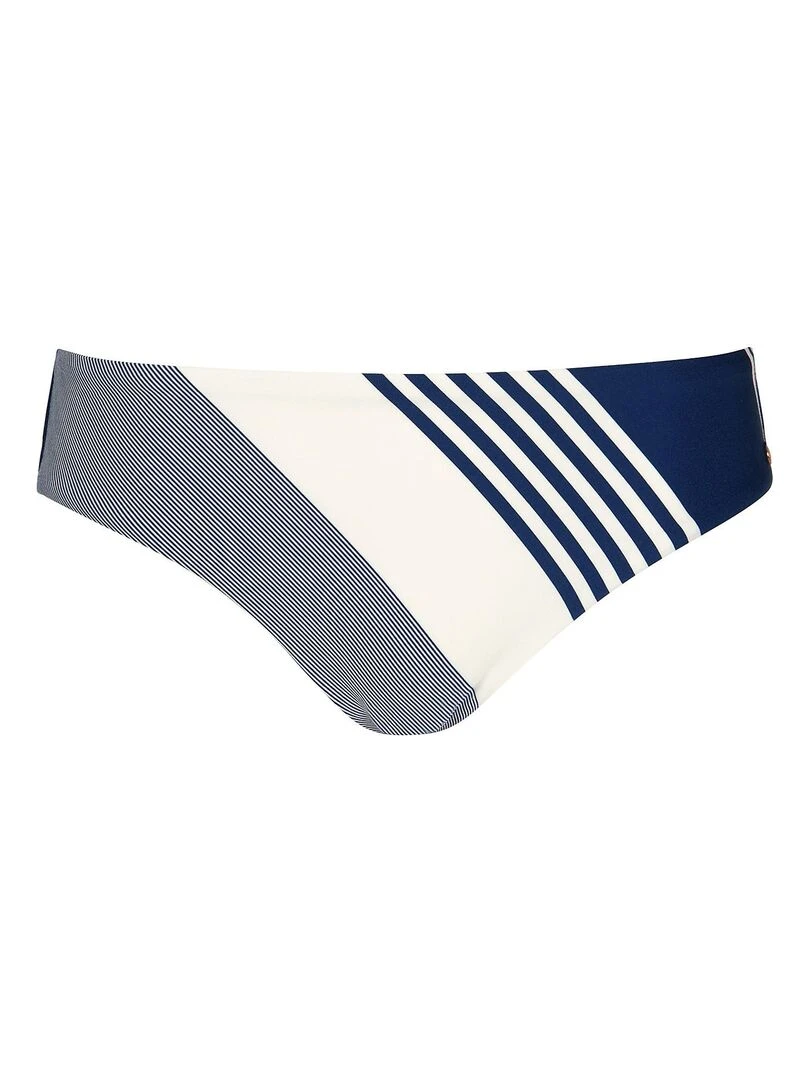 Bas maillot slip de bain taille haute Quinby   Bleu