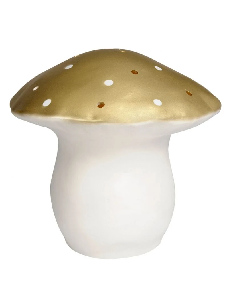 Grande veilleuse champignon doré Doré/or