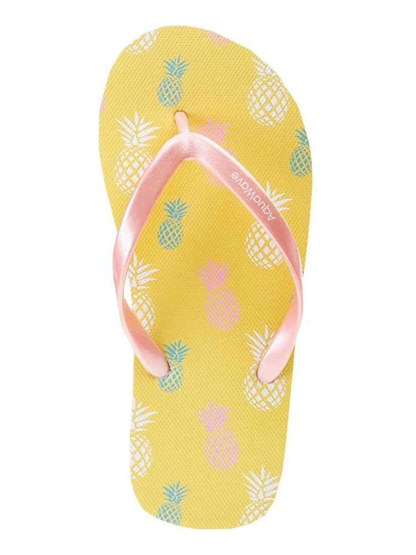 Aquawave   Tongs PAMIRA   Jaune clair