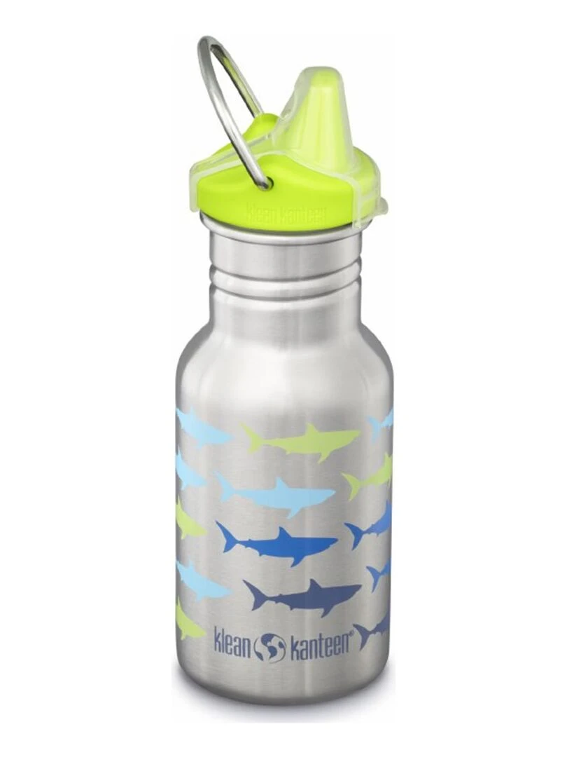 Gourde Inox 355 ml bouchon Sippy Sharks Multicolore