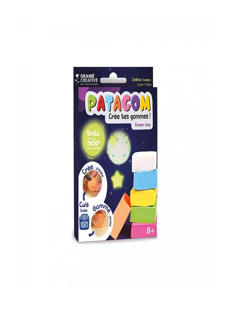 Patagom Boite De 6 Pains Phosphorescent N/A