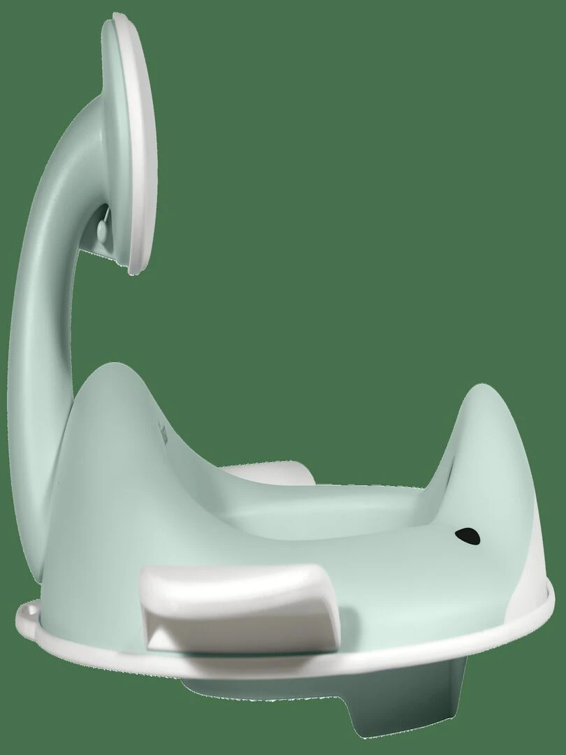 Réducteur de toilette baleine pour enfants   Gris foncé