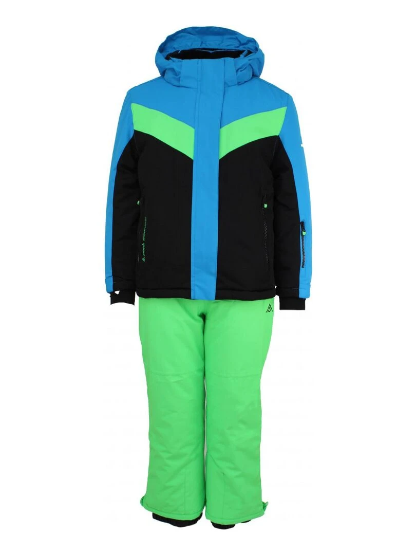 Ensemble de ski garçon EFLIGHT PEAK MOUNTAIN Bleu Vert