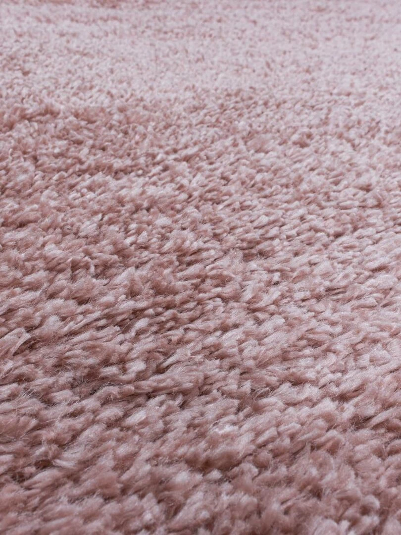 Tapis shaggy UNI B OEKO TEX®   Rose