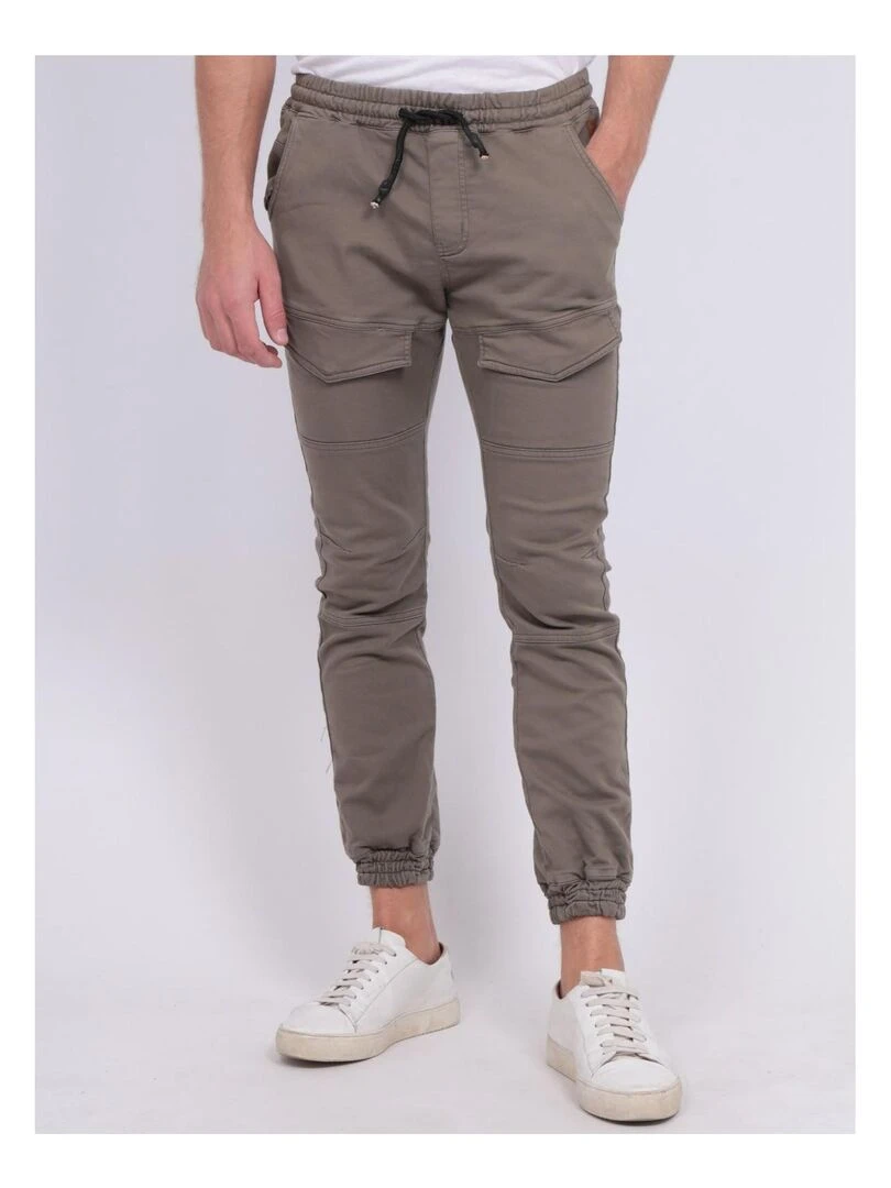 Pantalon battle molleton CLOGO Kaki