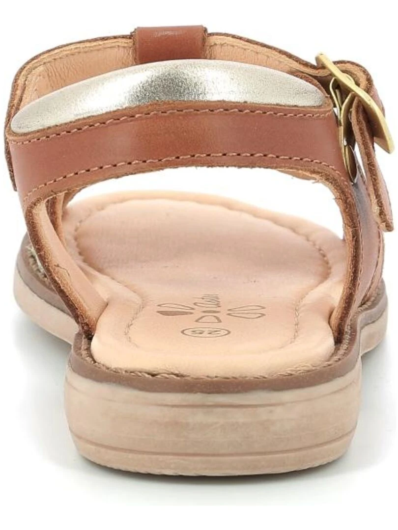 Sandales Cuir Tawina   Marron