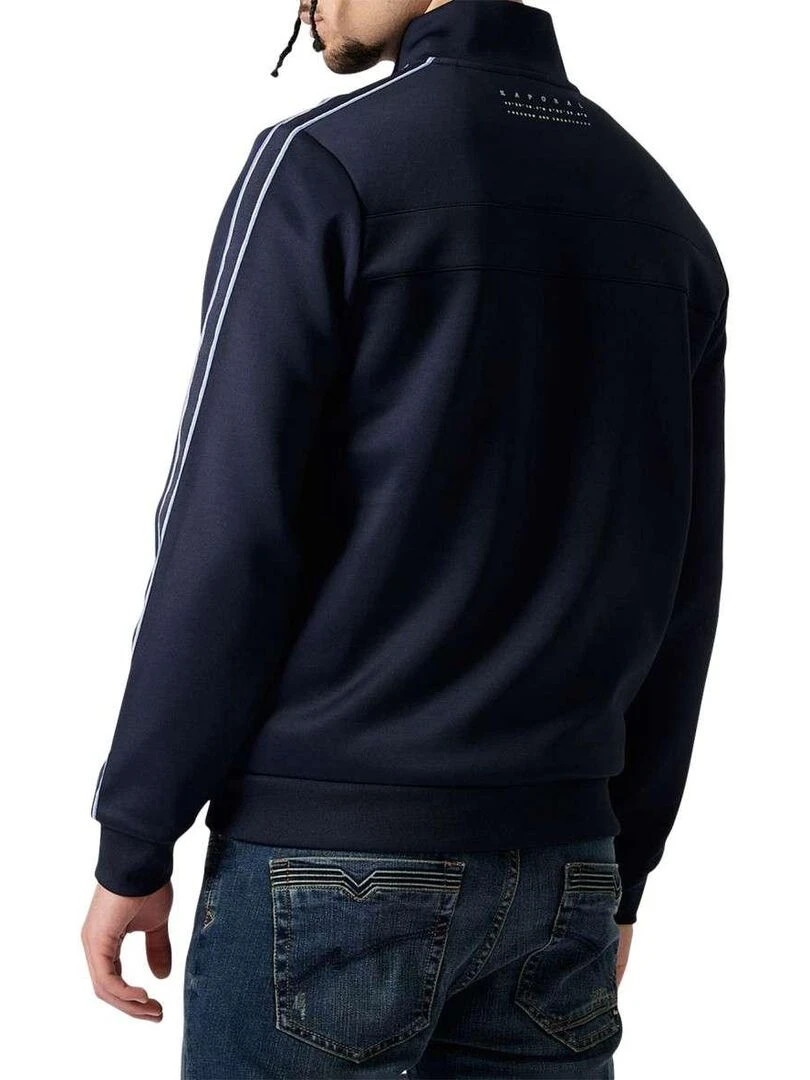 KAPORAL Sweat col montant Bleu marine
