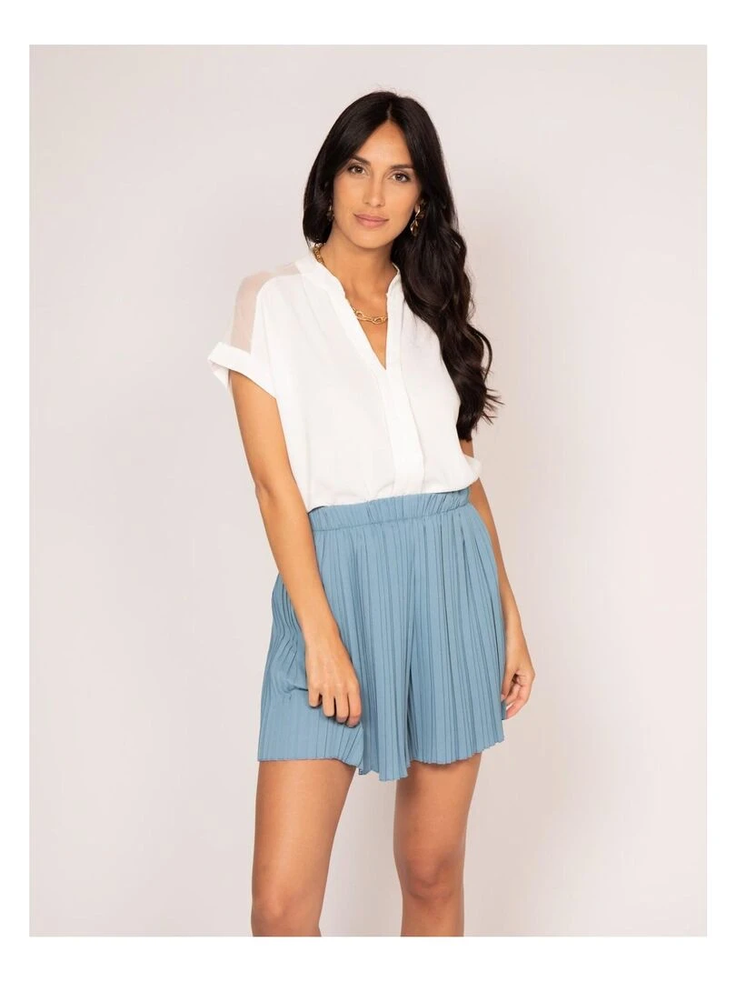 Blouse manches courtes FORCA   Blanc