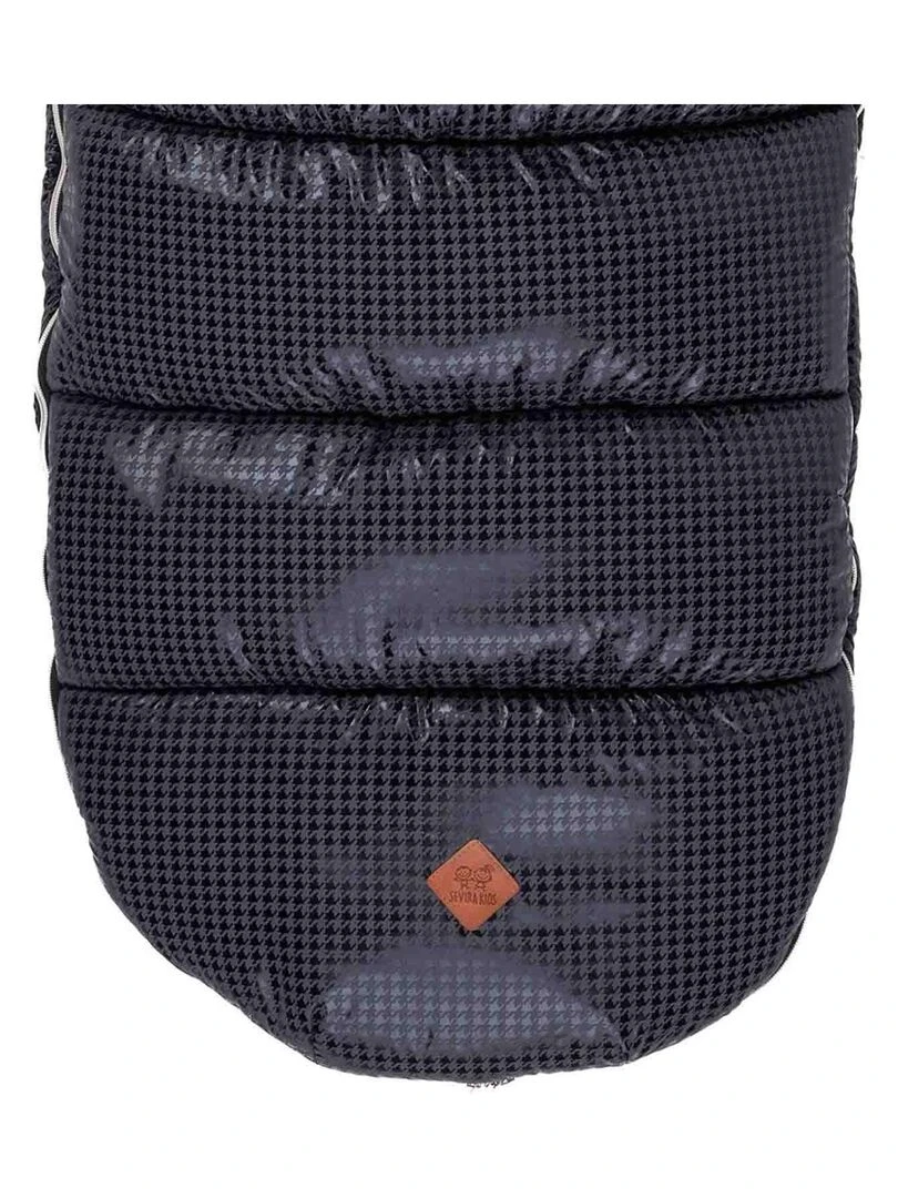 Chancelière imperméable universelle Pied de Poule  Aspen Chic   Gris