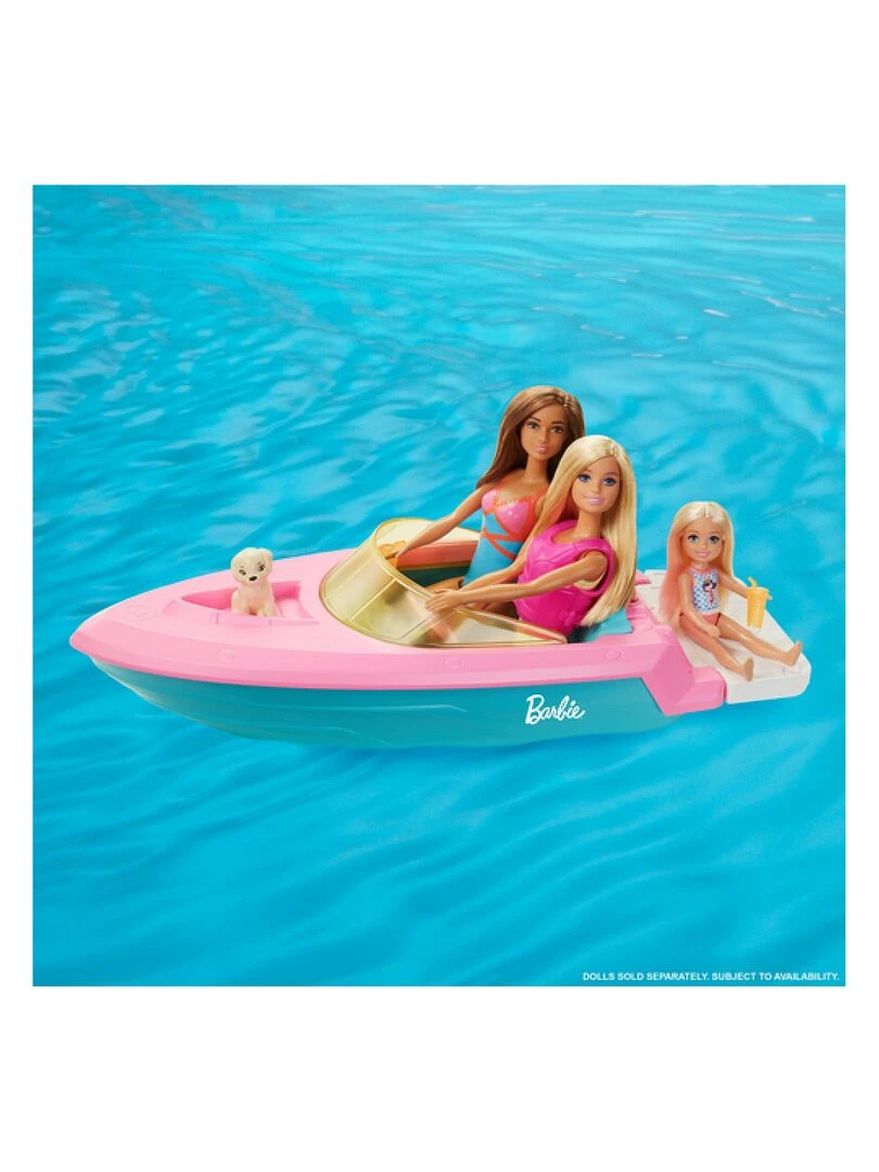 Barbie Et Son Bateau Coffret Avec Poupee Mannequin   N/A